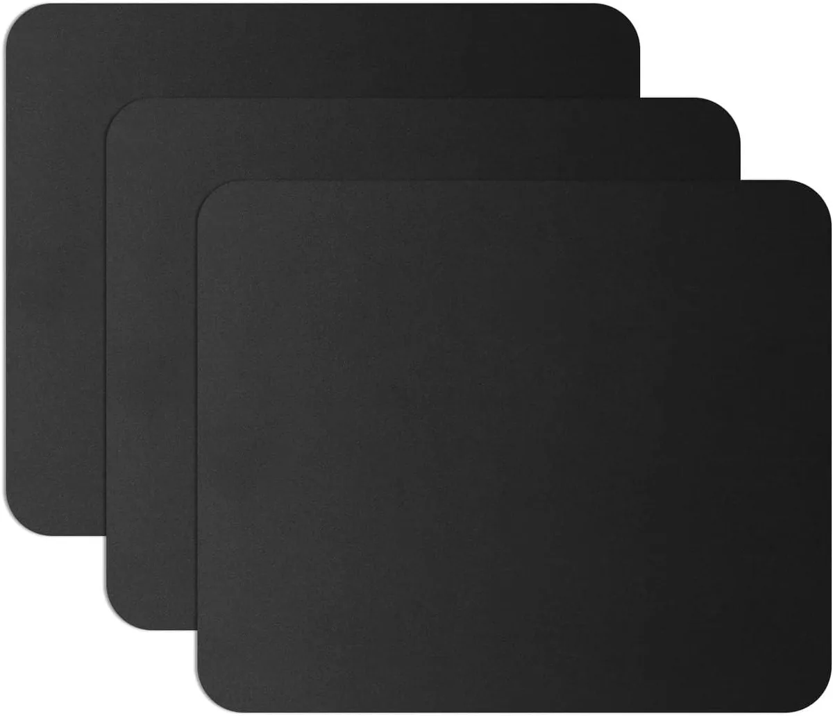 BAOFENG BAOFENG Mouse Pad 3 Pack 9.45 x 7.87 in Black — product photo