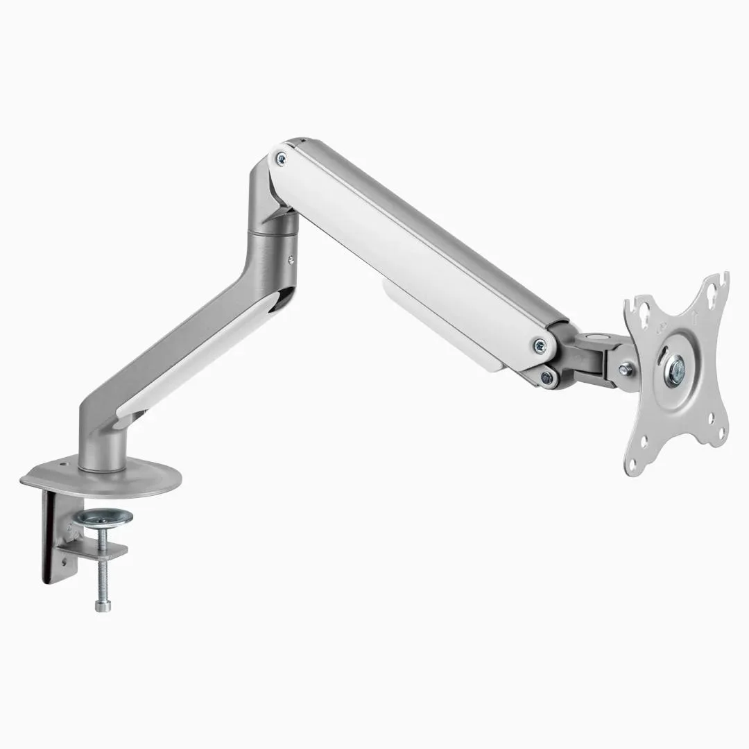 Desky Desky Single Spring Eco Monitor Arm 19.8 lbs Silver — product photo