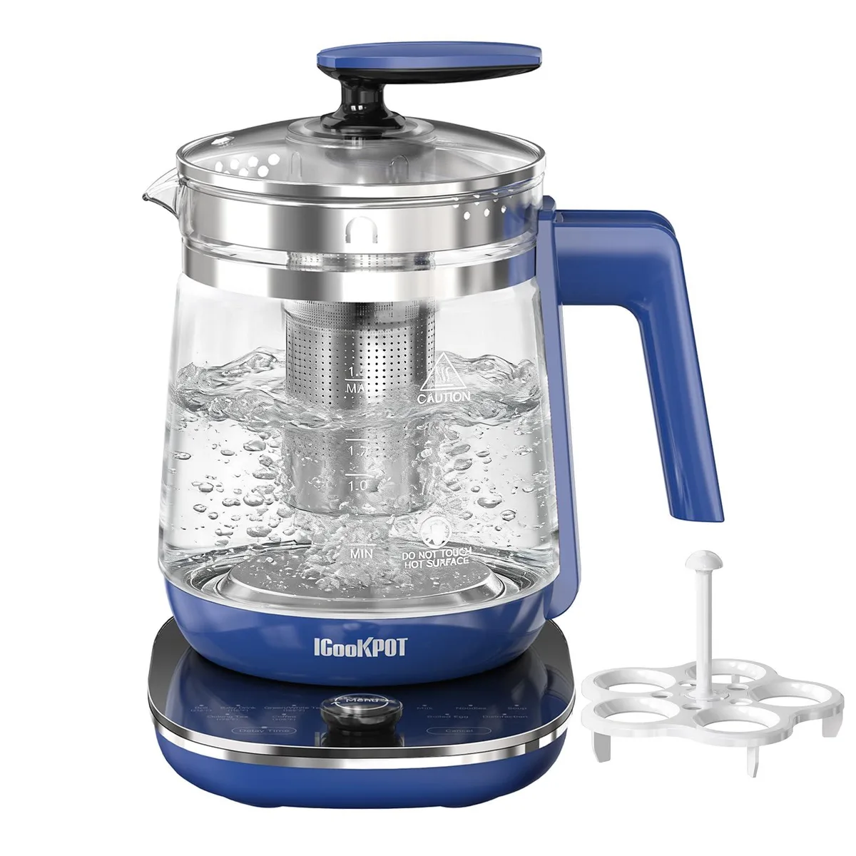  ICOOKPOT YSH15 1.5L Electric Kettle Blue — product photo