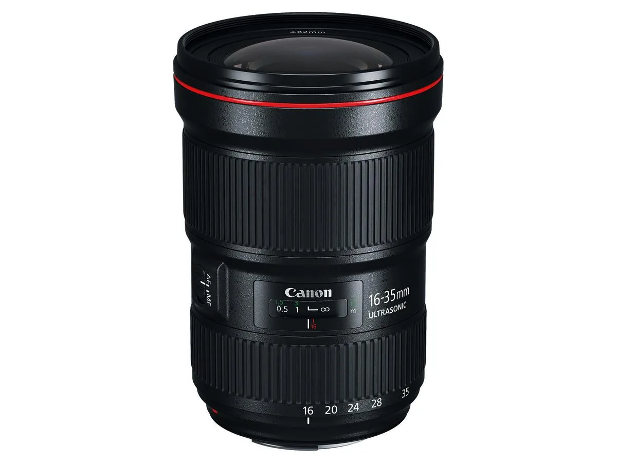 Canon Canon EF 16-35mm f/2.8L III USM camera lens — product photo