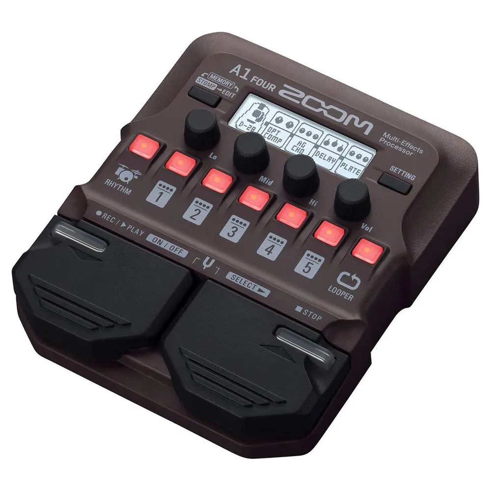 Zoom Zoom A1 Four Acoustic Multi-Effect Processor dj groove production — product photo