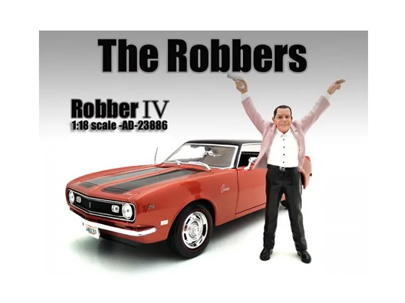American Diorama American Diorama "The Robbers" Robber IV Figure 1:18 Scale — product photo