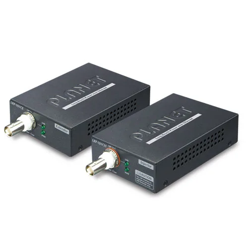 PLANET PLANET LRP-101C-KIT 1-Port Long Reach PoE Over Coax Extender Kit — product photo