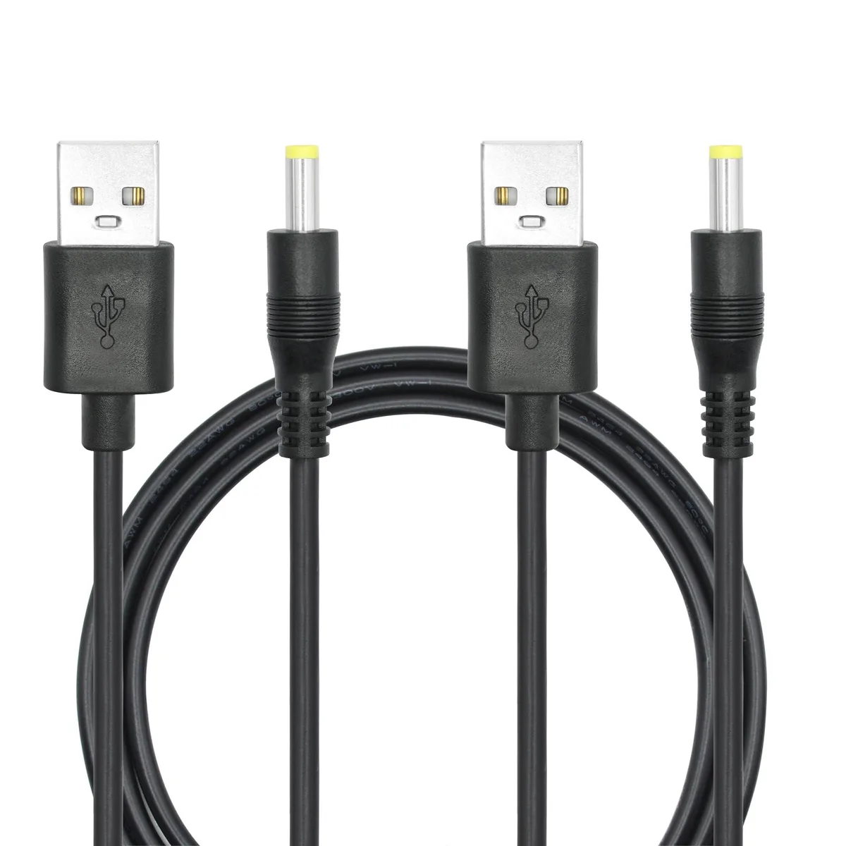 Vszerda Vszerda USB A to DC 4.0×1.7 mm 2-pack 1 m Black — product photo