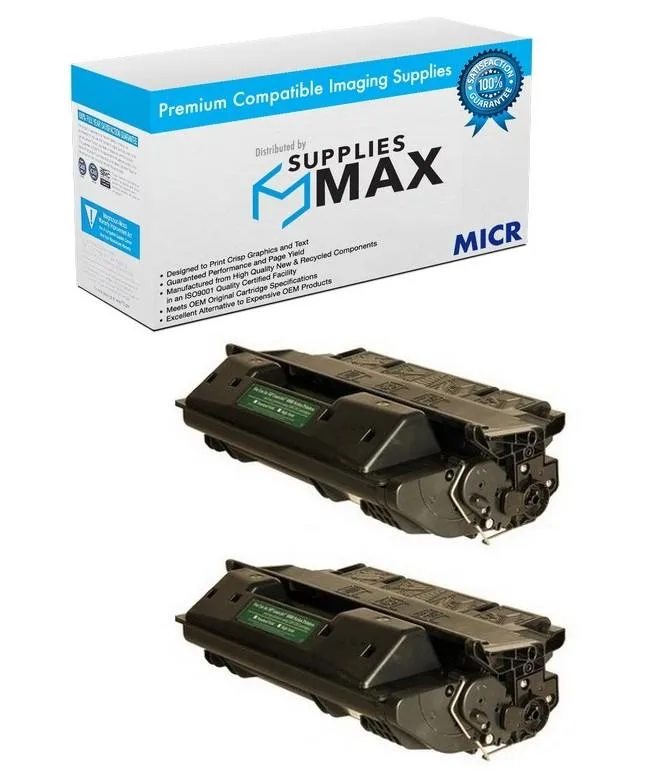 SuppliesMax SuppliesMax Troy 02-18944-001_2PK MICR toner cartridge 2 pack 10000 pages — product photo