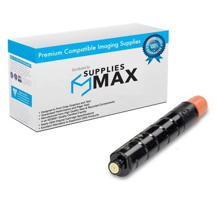 SuppliesMax SuppliesMax Yellow Toner Cartridge 19000 Pages GPR-36Y 3785B003AA — product photo