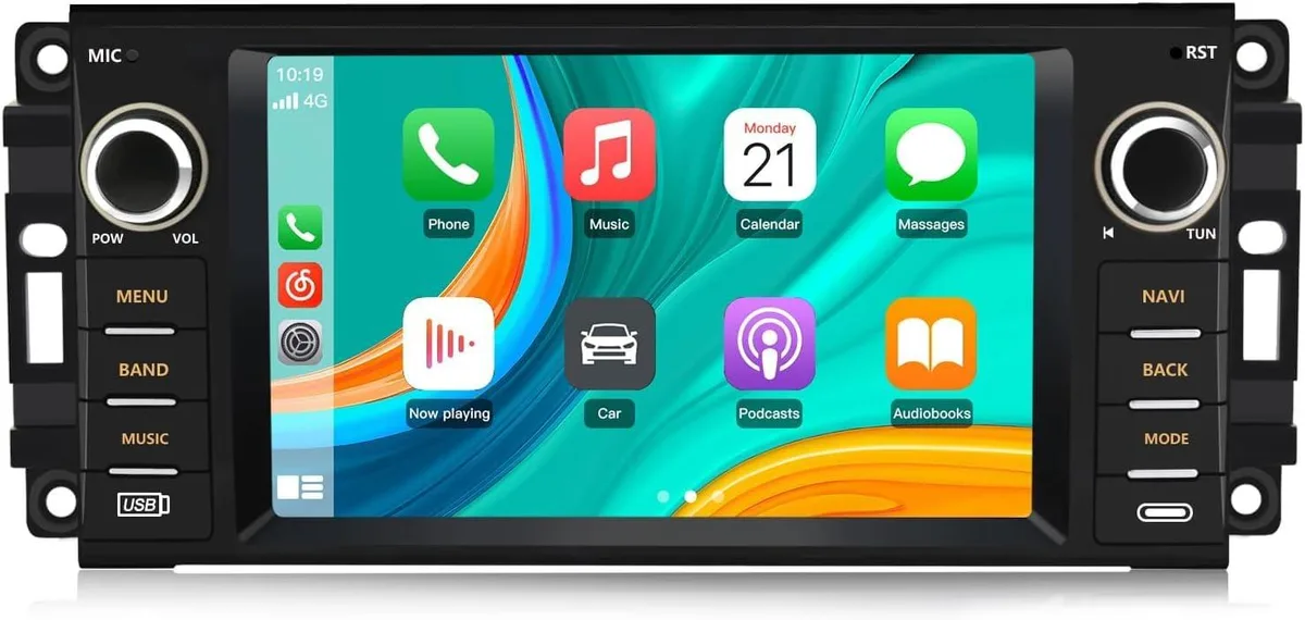 litillbuly litillbuly 7 inch GPS Navigation 2GB+32GB for Jeep Wrangler JK — product photo