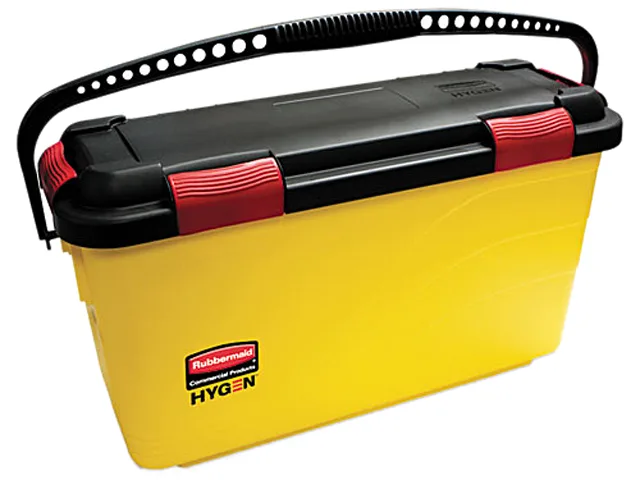 Rubbermaid Commercial Rubbermaid Commercial Q95088YW Charging Bucket, Yellow, 6.8 gal, 18 in mop — product photo