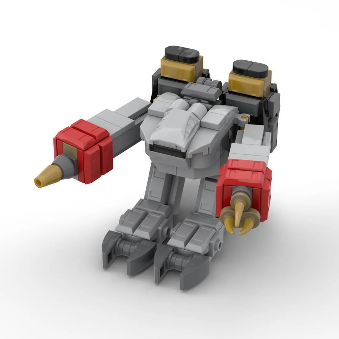 ZITIANYOUBUILD ZITIANYOUBUILD MOC-142588 Terran-SCV Mecha 220 Parts Educational Building Set — product photo