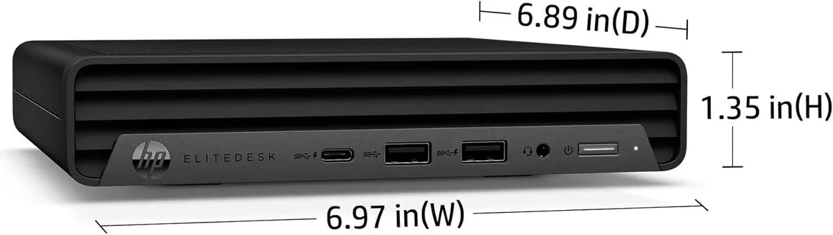 HP HP EliteDesk 800 G6 desktop PC, i5-10400, 16GB DDR4, 512GB, Windows 11 Pro — product photo