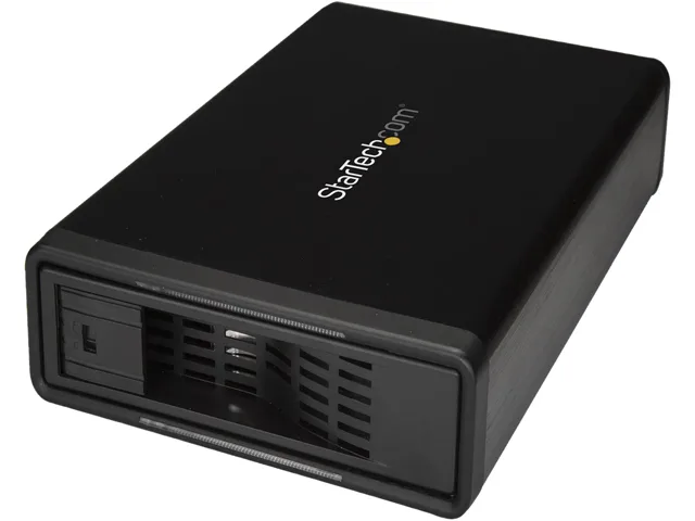 STARTECH STARTECH S351BMU33ET 3.5in SATA drive enclosure USB 3.0 eSATA trayless — product photo