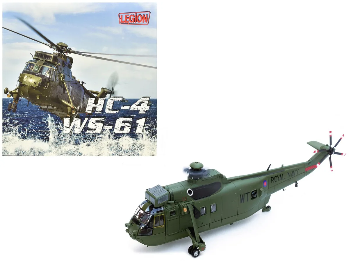 Legion Supplies Legion Supplies Westland Sea King HC.4 1/72 "Somerset" 848 NAS 2009 Diecast Helicopter — product photo