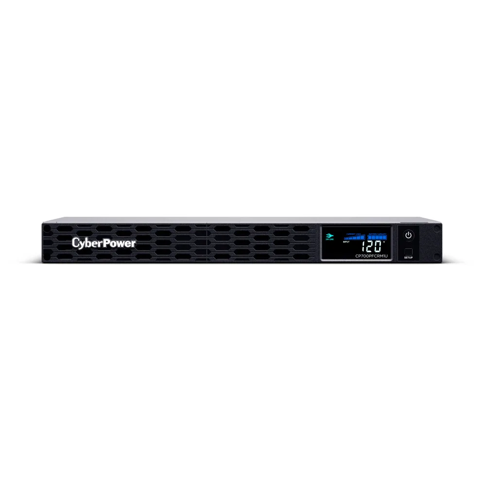 CyberPower CyberPower CP700PFCRM1U 700VA 400W 1U Rackmount UPS — product photo