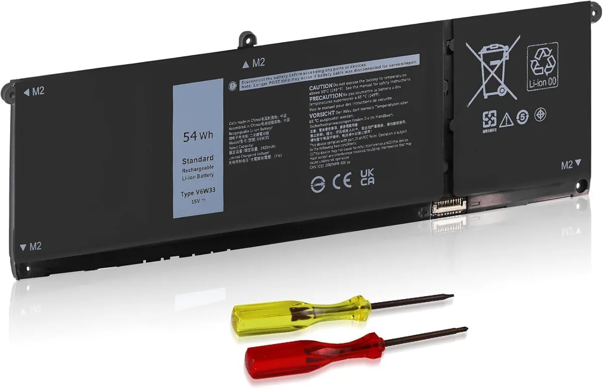  DELL V6W33 54Wh laptop battery for Inspiron Latitude Vostro — product photo