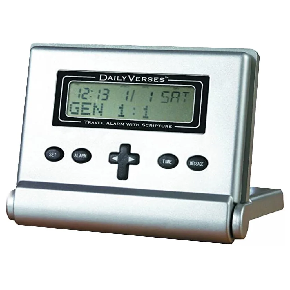 As Seen On TV As Seen On TV ASI8000 Daily Verses Clock White 365 verses 100-year calendar — product photo