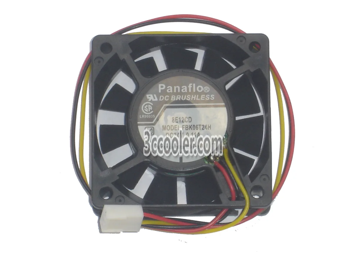 OEM Industries OEM Industries FBK06T24H 60x15mm 24V 0.11A 3-Pin Fan — product photo