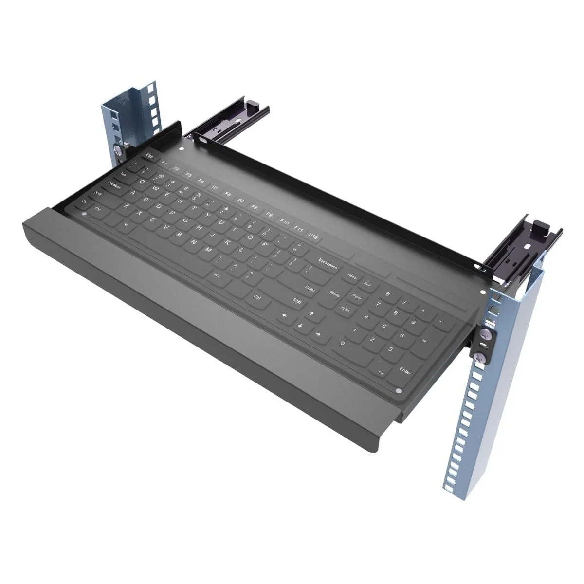Barrow Mods Barrow Mods 1U Keyboard Tray 8" Deep 2 in 1 accessory — product photo