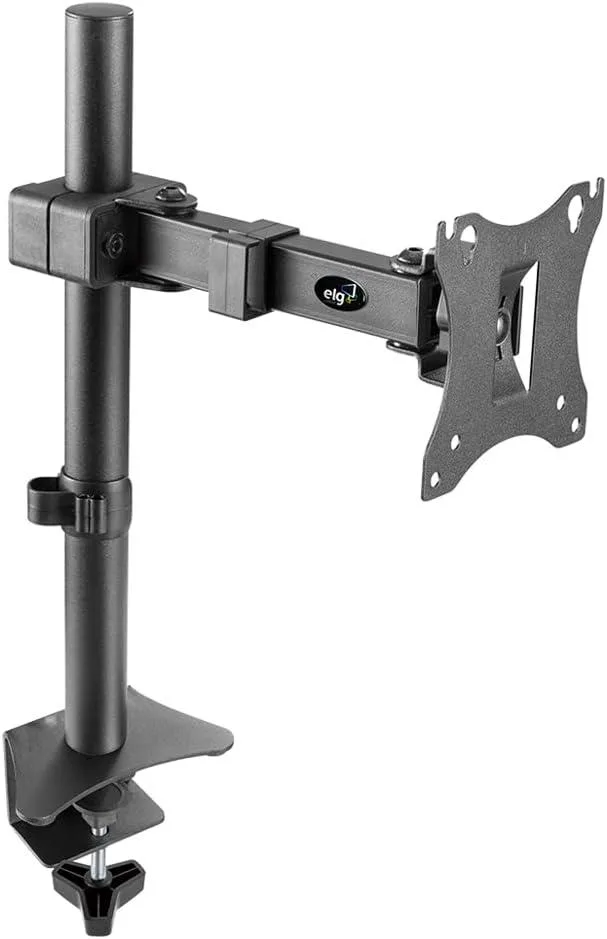 PISKEKAT PISKEKAT Full Motion Monitor Desk Mount Stand 17-34'' F50N Black — product photo
