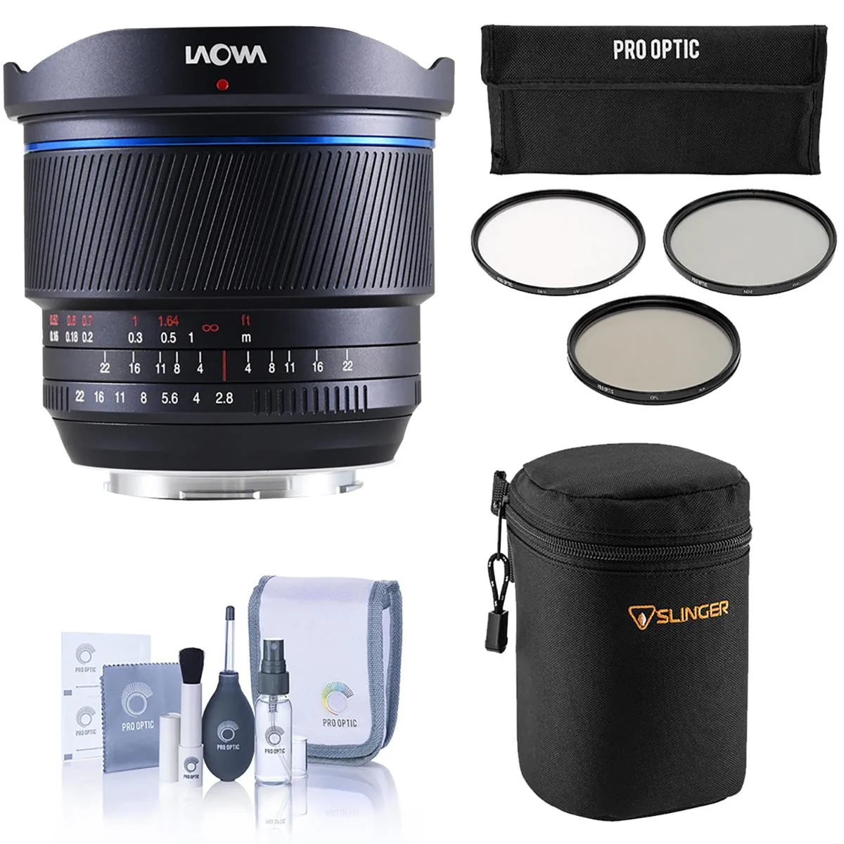 Venus Optics Venus Optics Laowa 10mm f/2.8 Zero-D MF Nikon Z 77mm Filter Kit camera lens — product photo