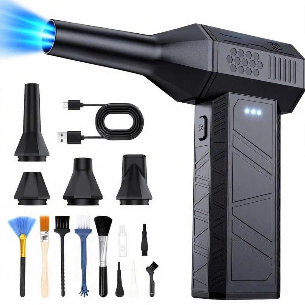  AUTO-VOX Electric Air Duster 3-Gear Rechargeable 2500mAh 240min — product photo