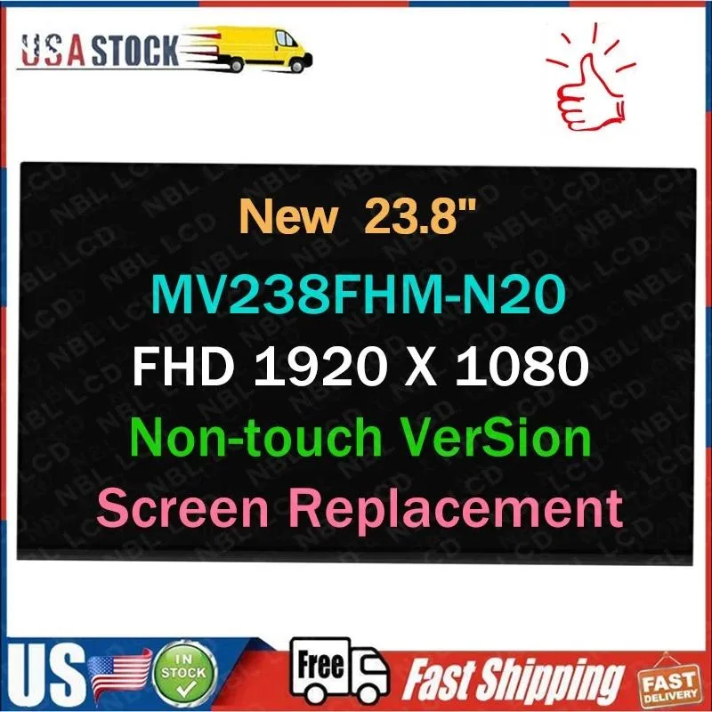 NUOLAISUN NUOLAISUN MV238FHM-N20 923631-001 23.8" FHD laptop screen — product photo