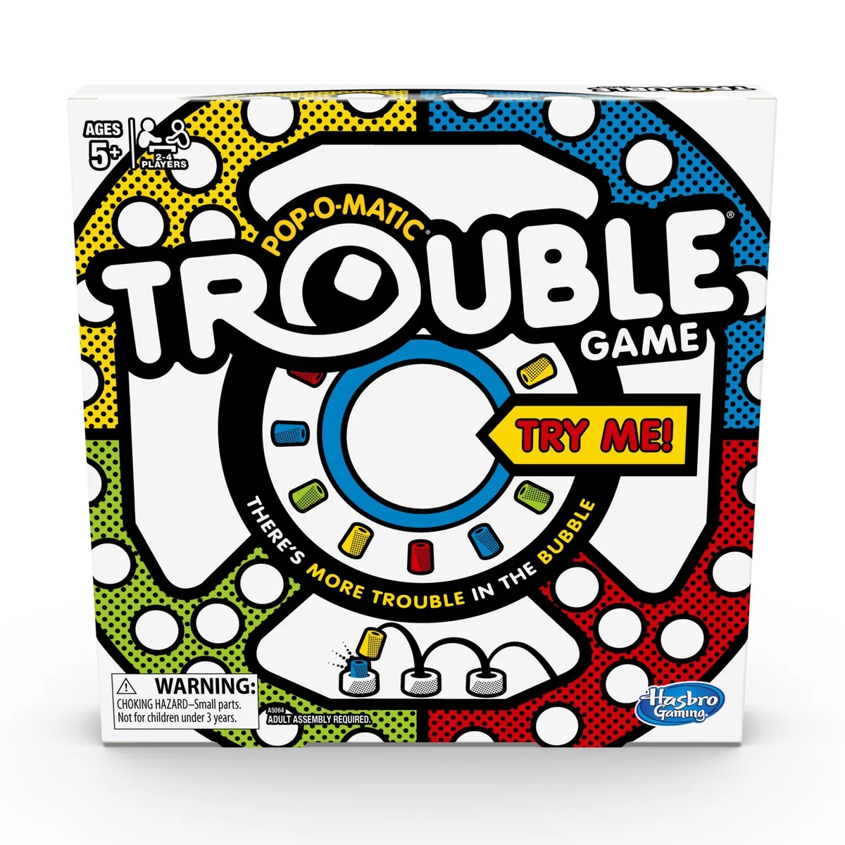  Worry Free Gadgets TROUBLE A5064 Board Game — product photo