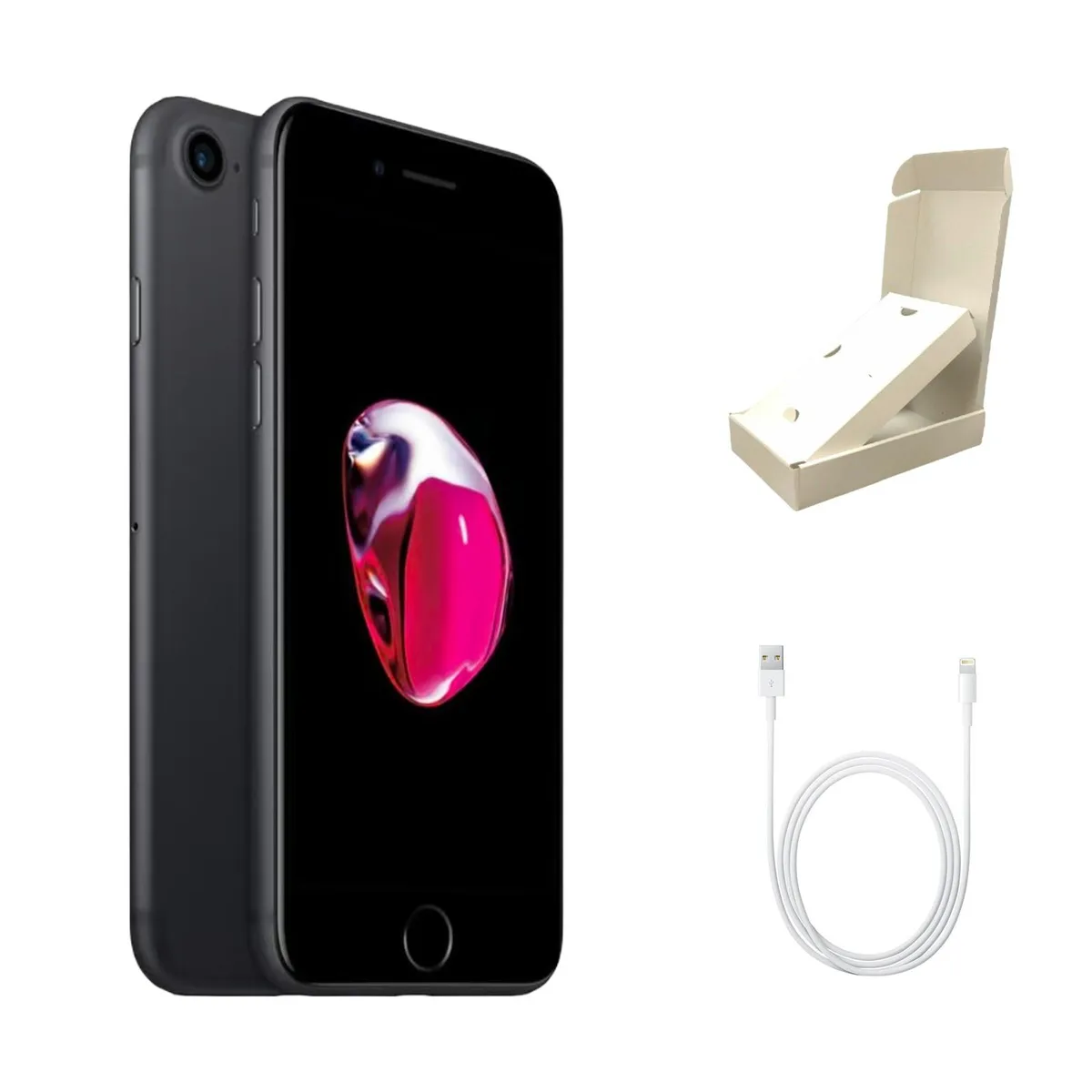 Apple Apple iPhone 7 A1660 32GB Matte Black Grade A Gift Box cell phones - unlocked — product photo
