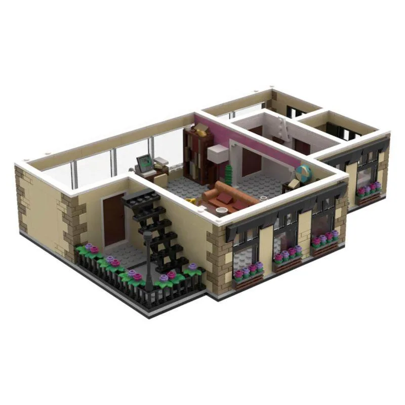 ZITIANYOUBUILD ZITIANYOUBUILD MOC-158994 Sitcom Suite 928-Piece Building Set — product photo