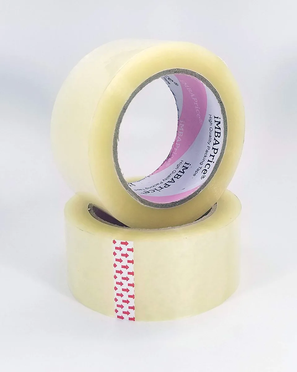 iMBAPrice iMBAPrice Sealing Tape 2 Rolls 110 Yards 2 Inch Wide 1.8 Mil Thick — product photo