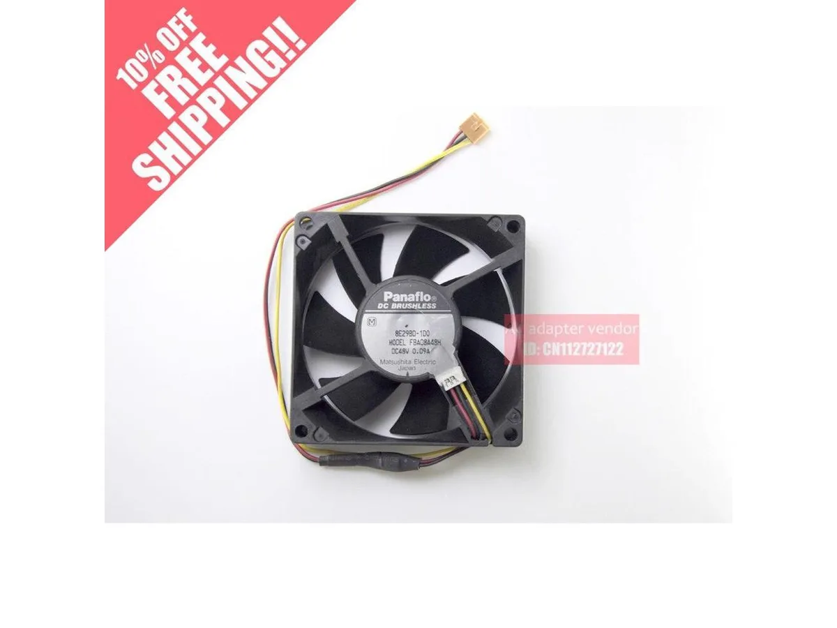 Fans Fans FBA08A48H 48V 0.09A 80mm 8025 case fan — product photo