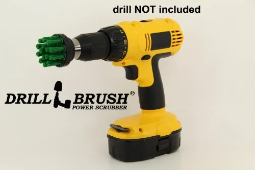 Drill Brush Drill Brush 2 inch Small Diameter Power Scrub Brush — product photo