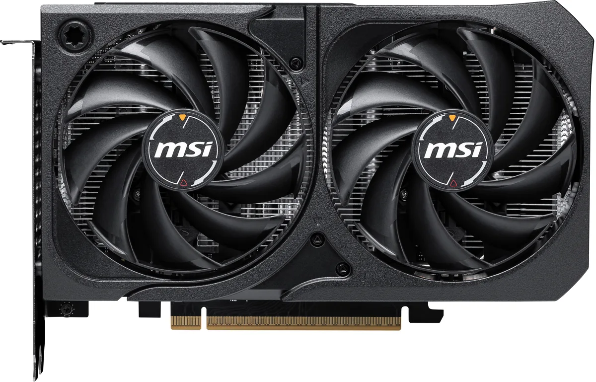 MSI MSI RTX 5060 8G SHADOW 2X OC graphics card 2527 MHz boost — product photo