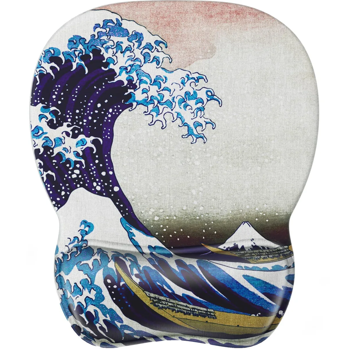 KEHIPI KEHIPI Ergonomic Mouse Pad Gel Wrist Rest Great Wave 9.4 x 8.1 in — product photo