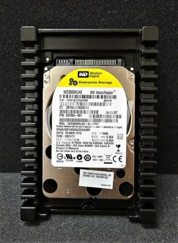 Western Digital Western Digital WD3000HLHX 300GB 10000RPM 3.5" SATA HDD accessory — product photo