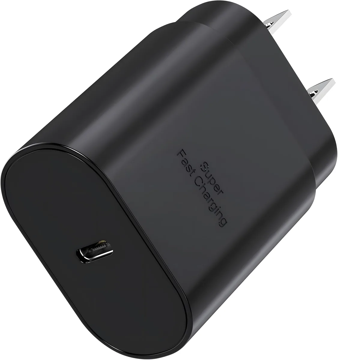  TT&amp;C XHD-PD25W 25W USB-C PD 3.0 charger black — product photo
