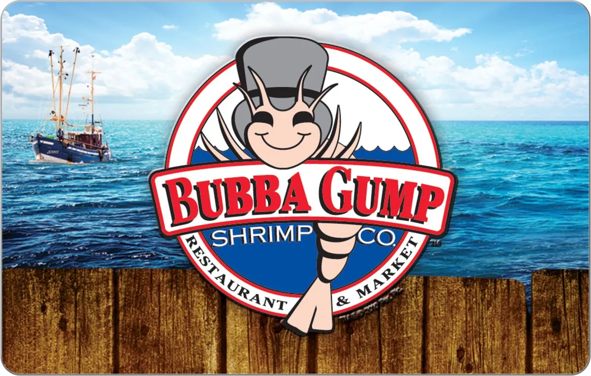 Bubba Gump Bubba Gump BGP-5000 $50 restaurant gift card — product photo