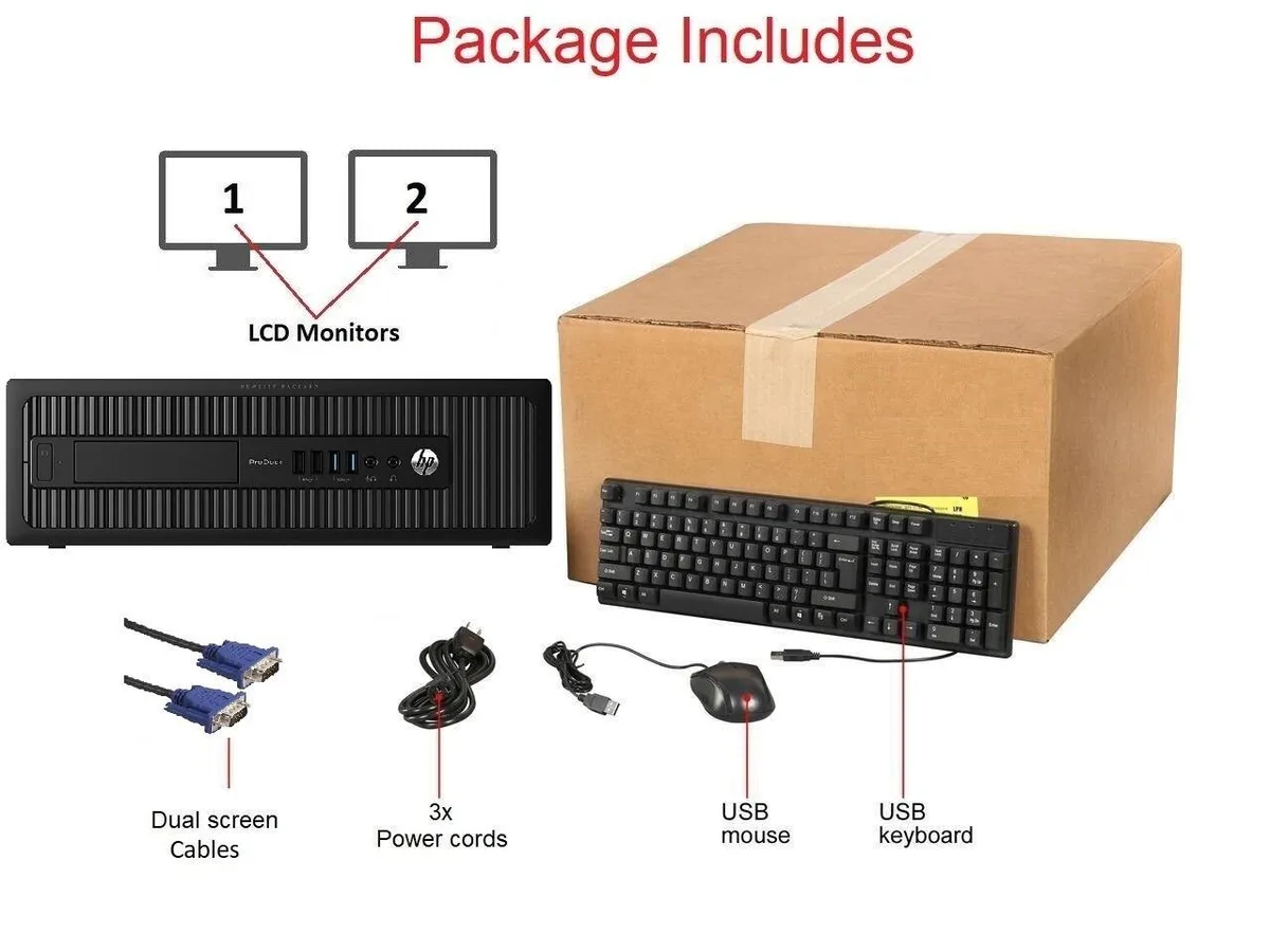 Small black metal lock for HP ProDesk 600 G2 SFF desktop