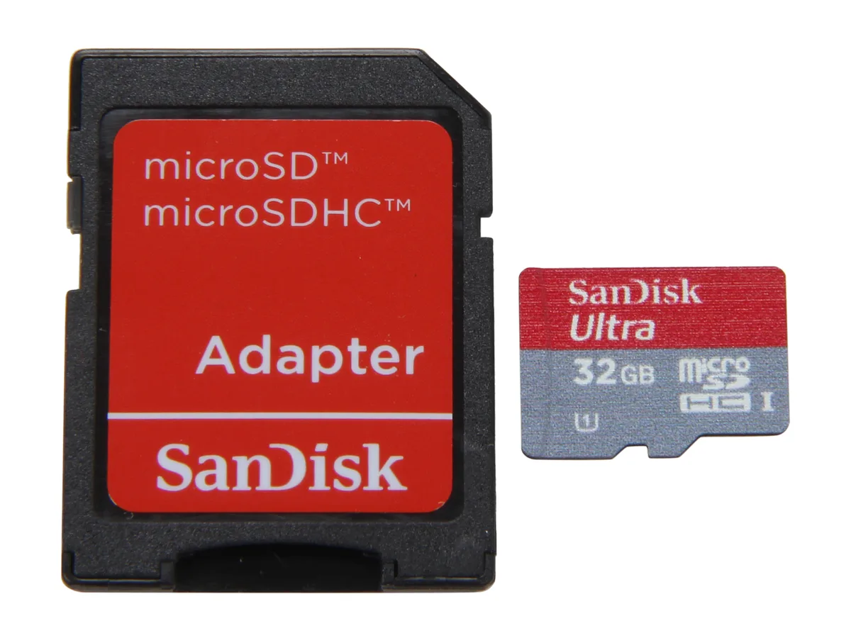 SanDisk SanDisk Ultra UHS-I 32GB microSDHC Memory Card SDSDQUI-032G-A11 — product photo