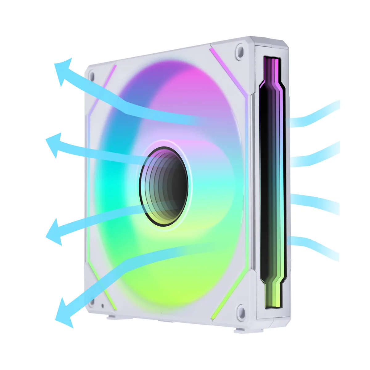 Lian Li Lian Li UNI FAN SL Infinity Reverse 140mm ARGB White — product photo