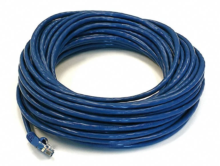 Monoprice Inc. Monoprice Inc. 2118 Cat6 network ethernet cable 50 ft Blue 550MHz 24AWG — product photo