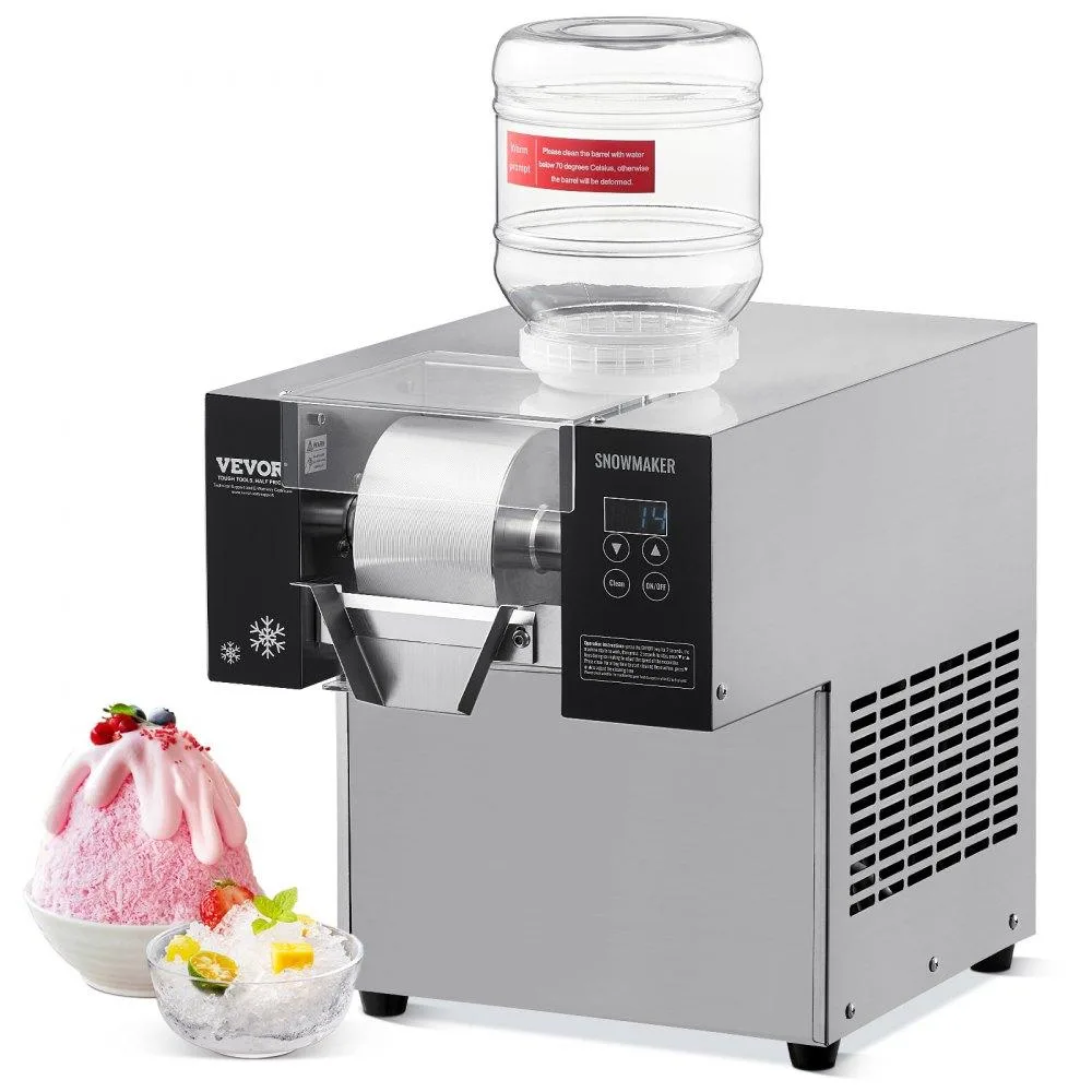 VEVOR VEVOR Commercial Snowflake Ice Machine 176.4LBS/24H Air Cooling — product photo