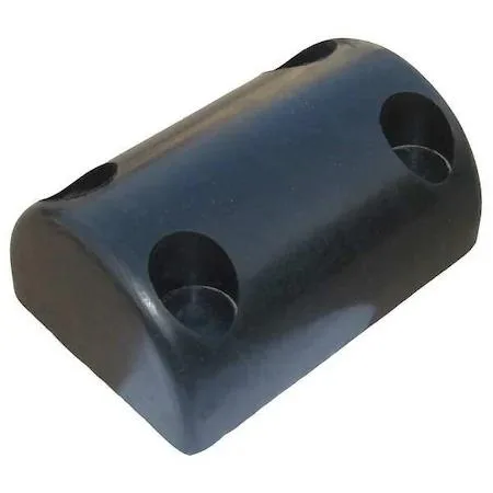 Value Brand Value Brand Dock Bumper 22NT81 Rubber 8x3-1/2x5-1/2 In — product photo