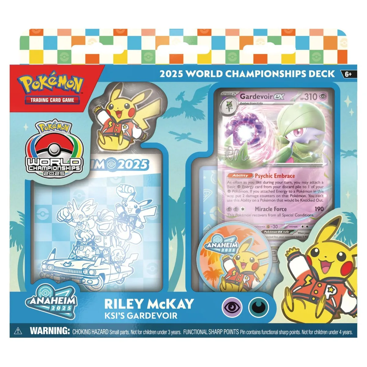 The Pokémon Company Int'l The Pokémon Company Int'l 2025 World Championships Deck Riley McKay trading card — product photo