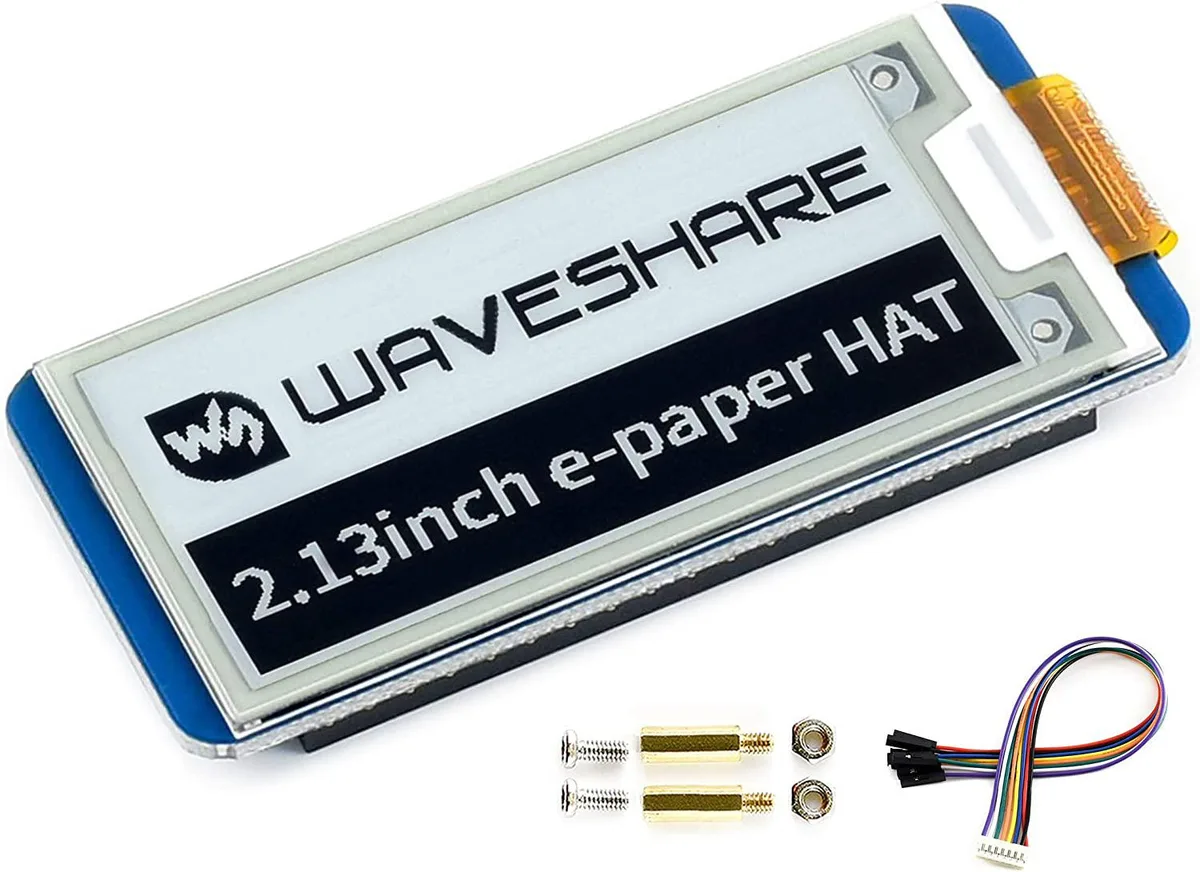 WaveShare WaveShare 2.13inch E-Ink Display HAT V3 Black/White 250x122 SPI — product photo