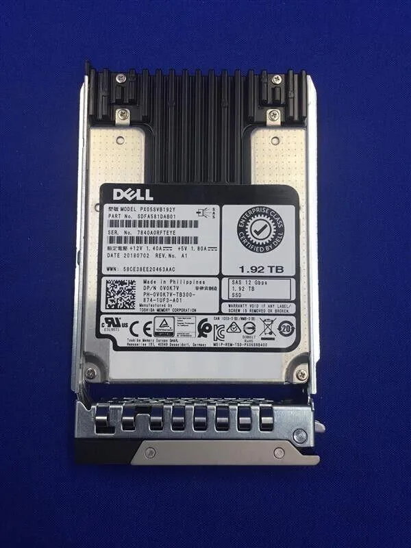 DELL DELL PX05SVB192Y 1.92TB SAS 2.5" SSD accessory — product photo
