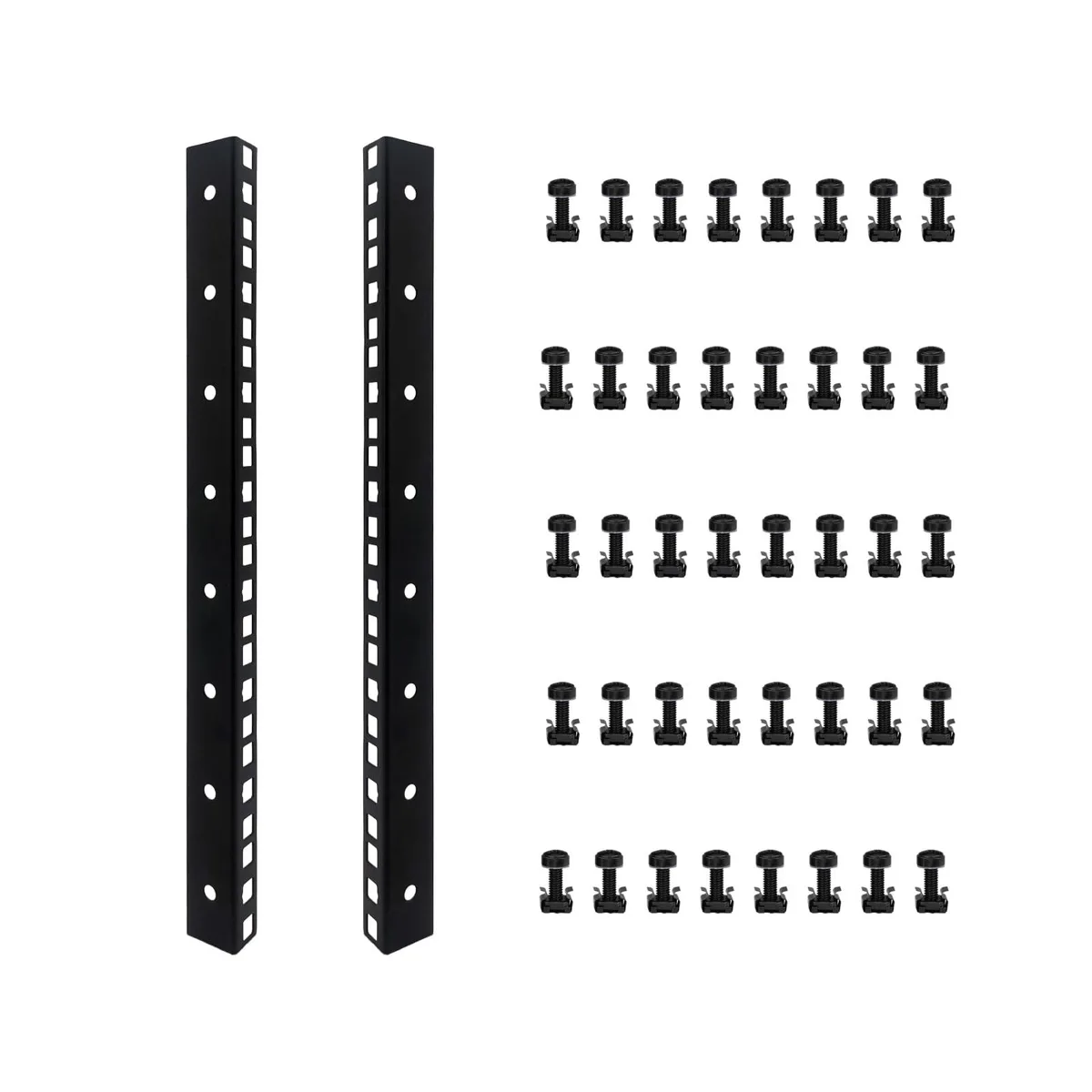  StarTech.com MB240037 8U Rack Rails Kit with M6 Screws and Cage Nuts — product photo