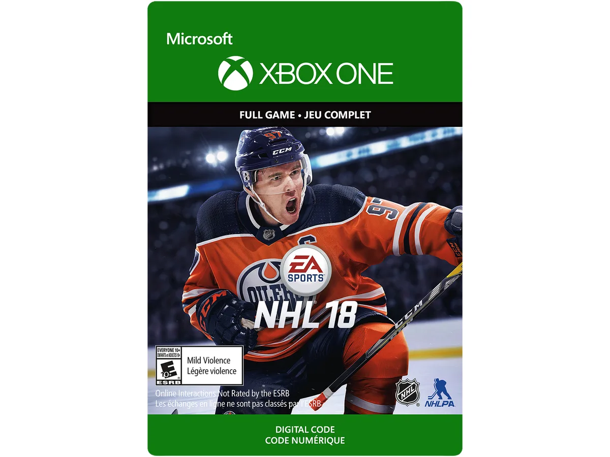 Electronic Arts Electronic Arts G3Q-00384 NHL 18 downloadable game — product photo