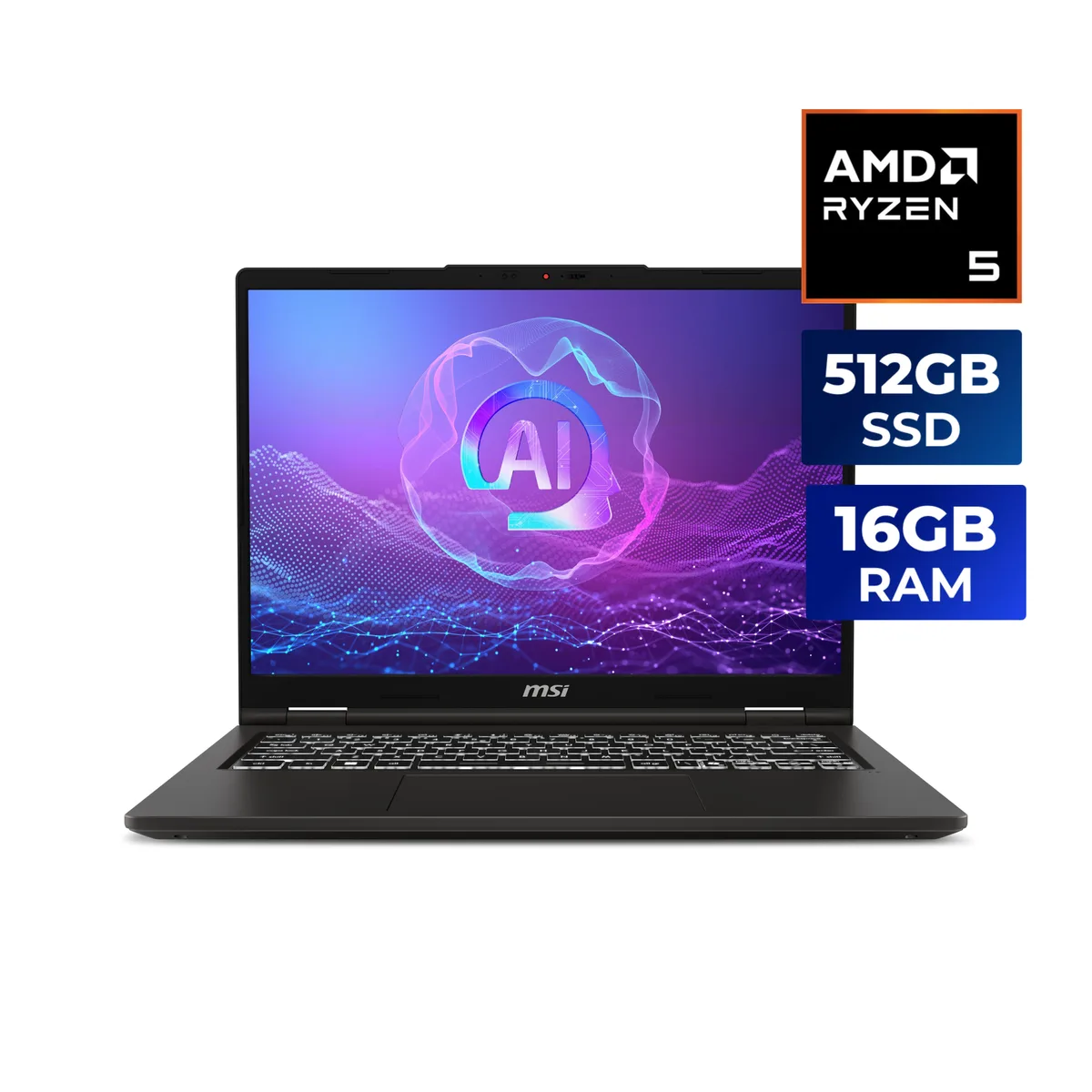 MSI MSI Venture A14 AI+ A3HMTG-019US laptop Ryzen AI 5 340 16GB 512GB — product photo