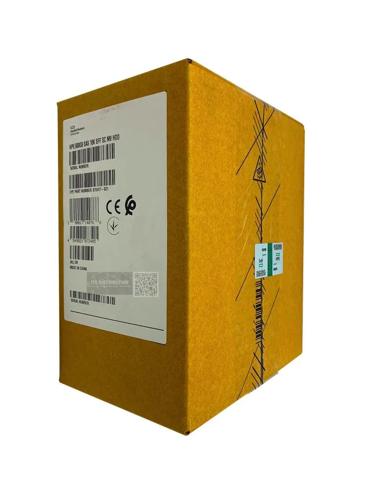 HPE HPE 600GB SAS 12G 10K SFF SC 872477-B21 — product photo