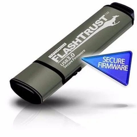 Kanguru Kanguru FlashTrust 32 GB USB 3.0 Write Protect Switch — product photo